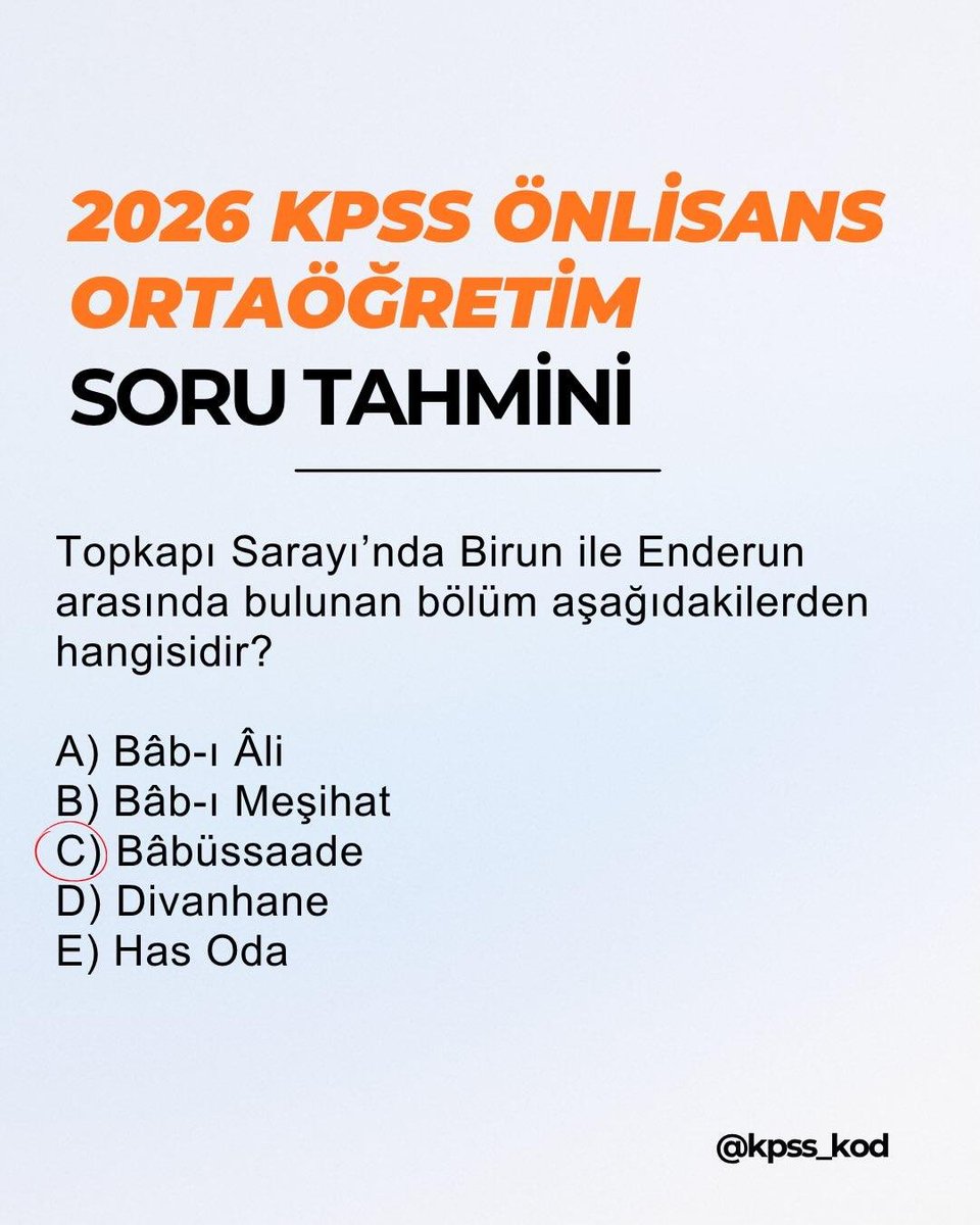 nuroyel's tweet photo. 2026 KPSS Önlisans ve Ortaöğretim için beklediğimiz soruları seri halinde paylaşıyoruz ✅ https://t.co/cQn1riWEwC