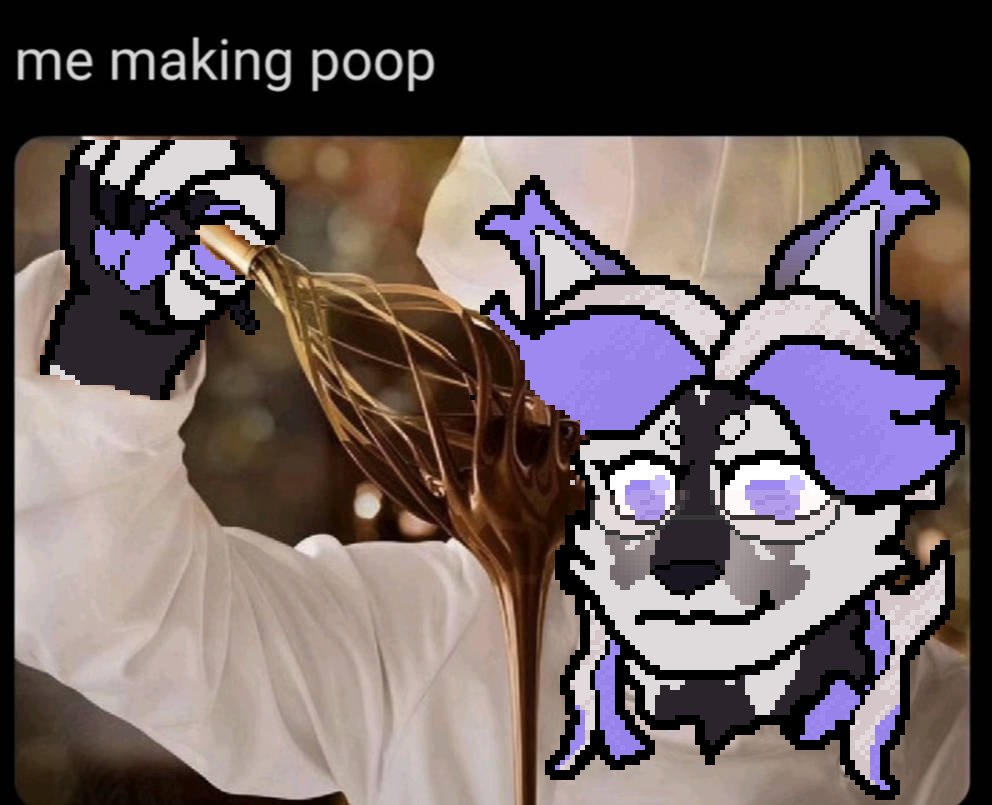 juurty's tweet photo. C o o k e d by professionals in P o o p factory

silly meme redraw for @dxskymxth 
>Tags<
< #juurty #juurtypixel #pixelart #pixelartist #commsopen #vgencommsopen #vgencomms #furryart #furrypixelart #furry #anthroart > https://t.co/joXtAtTNKD