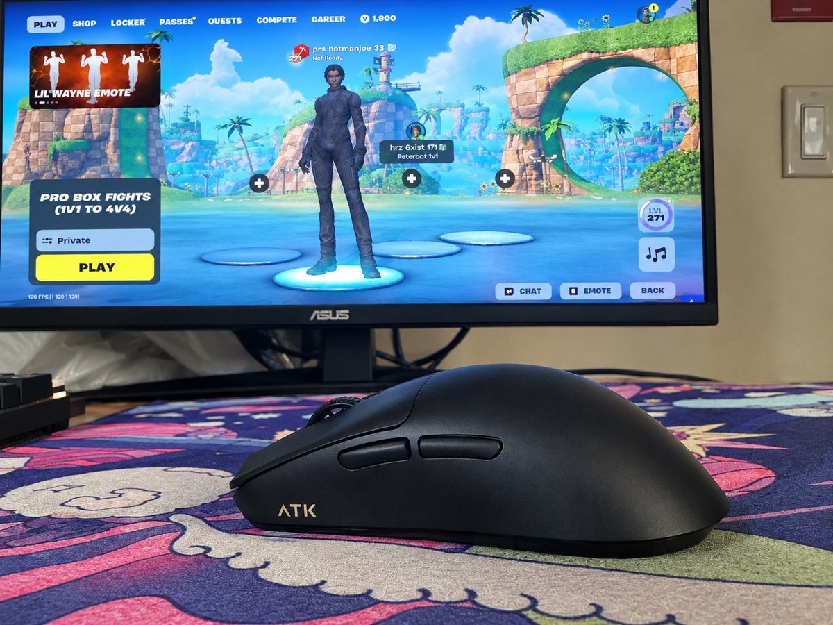 batmanjoefv's tweet photo. Thank you @ATKGear for this sick mouse! S/O @precisionsect @MagixWrld  for making this happen. super hyped to try it out ⭐️ https://t.co/sHKQa1ItWS