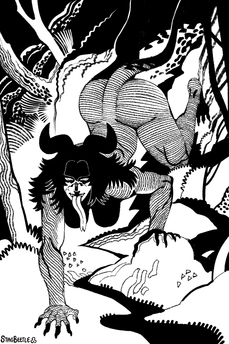 Stag_Beetle__'s tweet photo. Prowling... (comm) https://t.co/WPup2KB0SB
