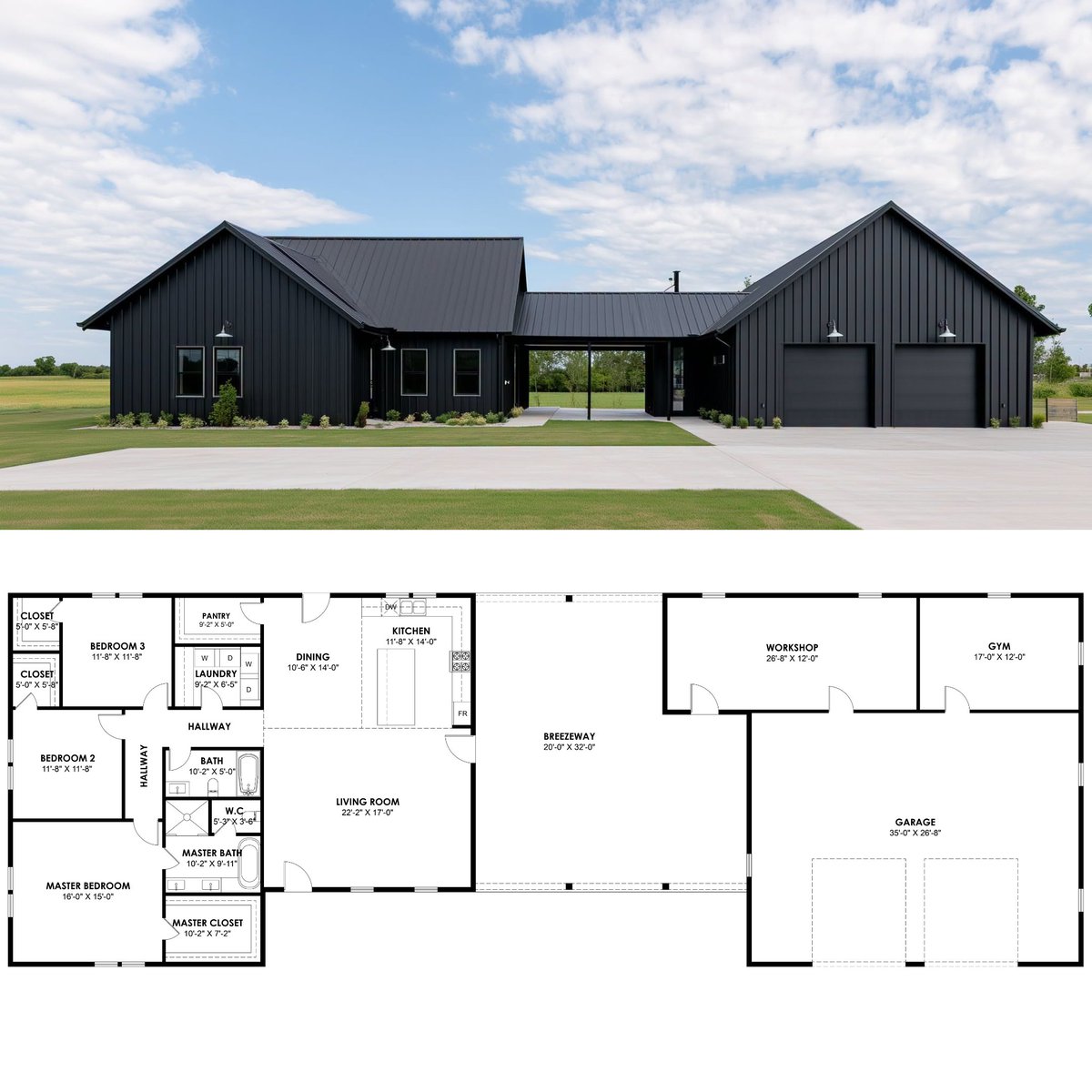 BarndoLife's tweet photo. Would this breezeway make your garage more accessible?