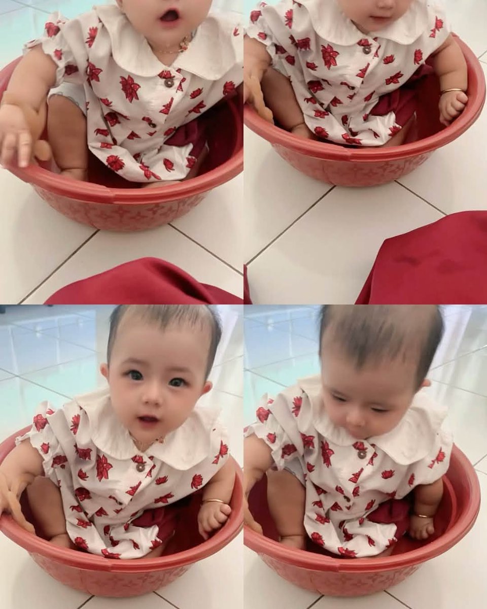 97356010's tweet photo. Ngurus bayi sendirian memang begini. Kalau mamah lagi sibuk, dia selalu punya proyek baru buat gangguin mamahnya. https://t.co/Re6NQoGkan