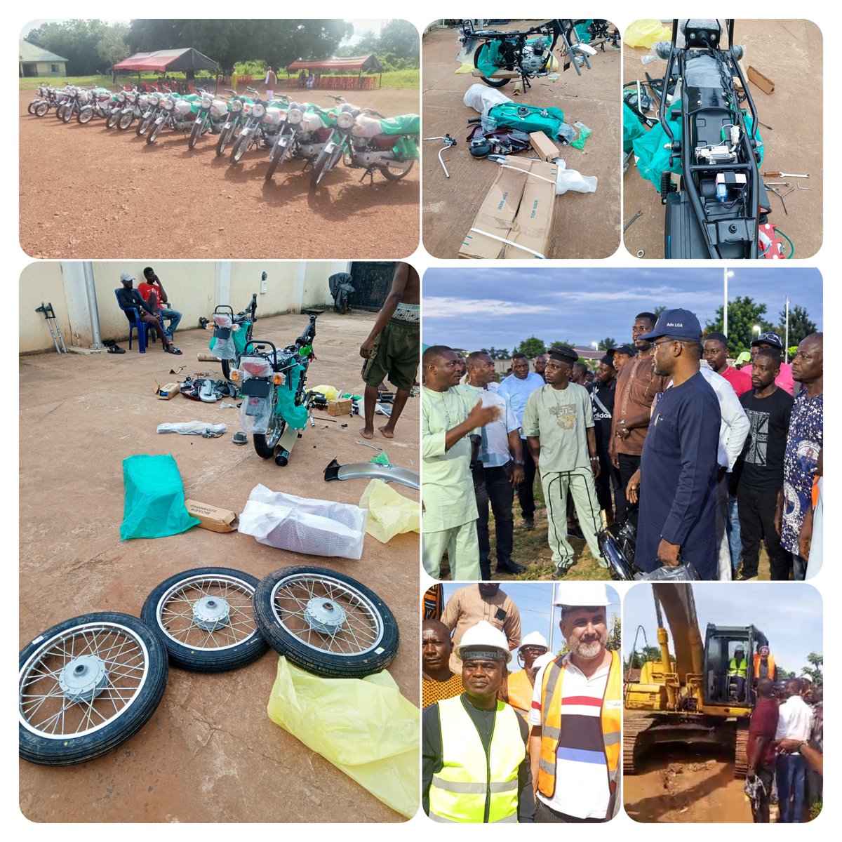 IamIginjuel's tweet photo. Ado Council Boss Distributes Motorcycles to Strengthen Grassroots Mobility https://t.co/VHvkVIJ2GU https://t.co/w4ZitFZuvd