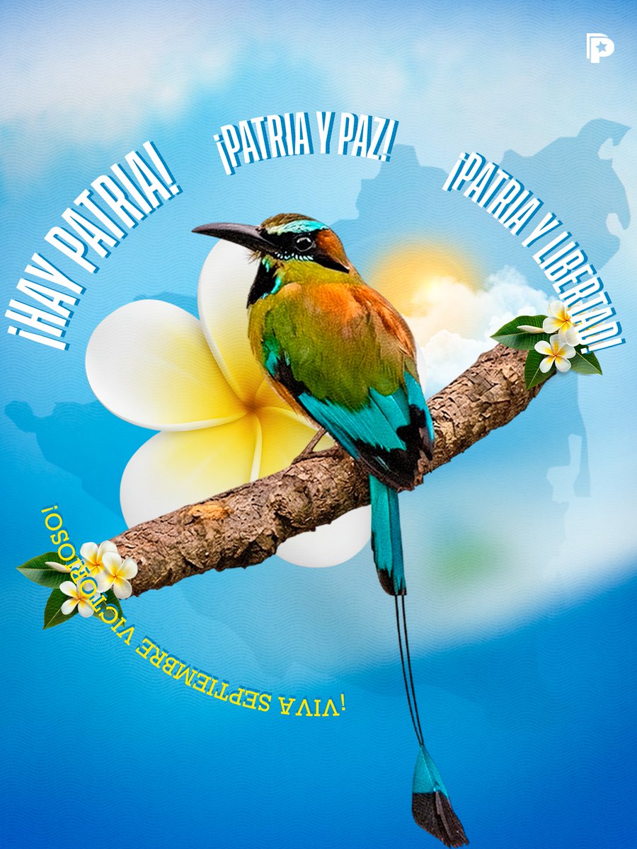 PrensaPopulr's tweet photo. 🇳🇮🎉 Septiembre, Mes de la Patria, nos llena de orgullo por nuestra historia, nuestra libertad y nuestra soberanía. 🕊️
💙🤍 Un mes para celebrar, tierra de paz. ¡Viva septiembre victorioso! 💃
#MesPatrio
#SeptiembreVictorioso
#PazyLibertad https://t.co/5IB8UdgGnc