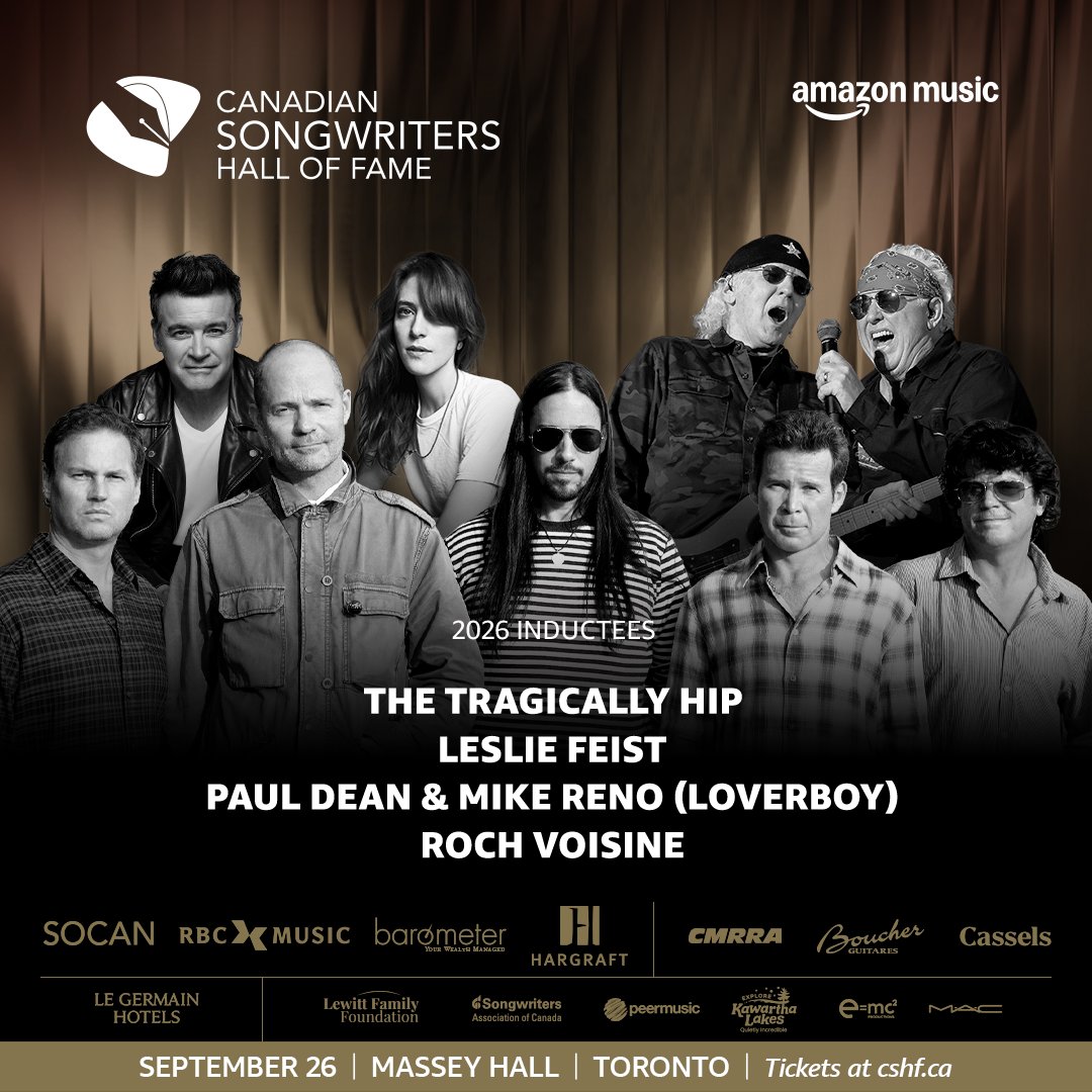 Canadian_Live's tweet photo. Canada’s biggest celebration of songwriting returns to Massey Hall, and CLMA members save 15% on tickets.

Access the discount code in the member portal today! https://t.co/Dhr0lhTJlL
