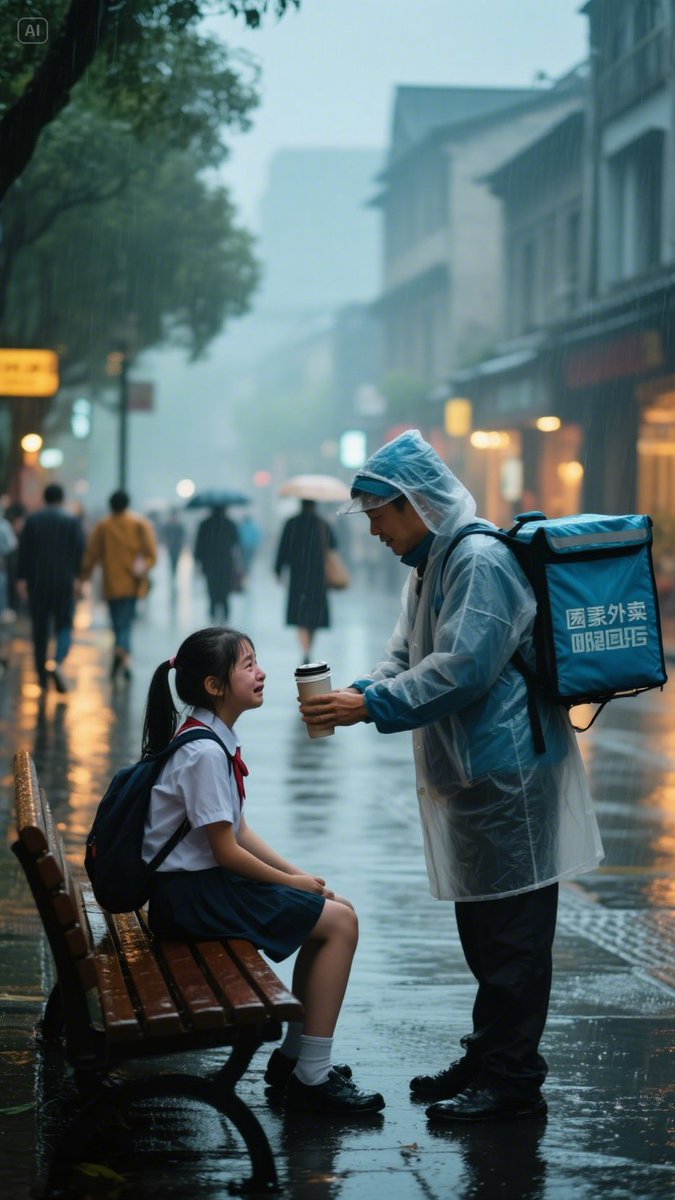 ta_crystal's tweet photo. A stranger helped me carry my heavy grocery bags up 3 flights of stairs in the rain today. No need for a word, just a warm smile. Restores my faith in small kindnesses. https://t.co/60AzM2qqdA