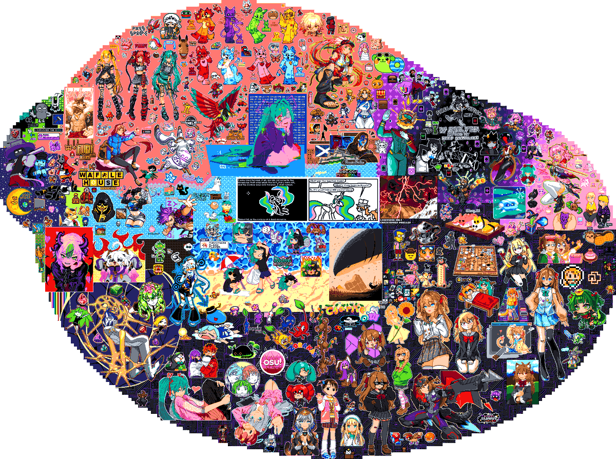 pxlsspace's tweet photo. Final image of Canvas 102!
#pxlsspace #pixelart #rplace https://t.co/S3LZDNLmBw