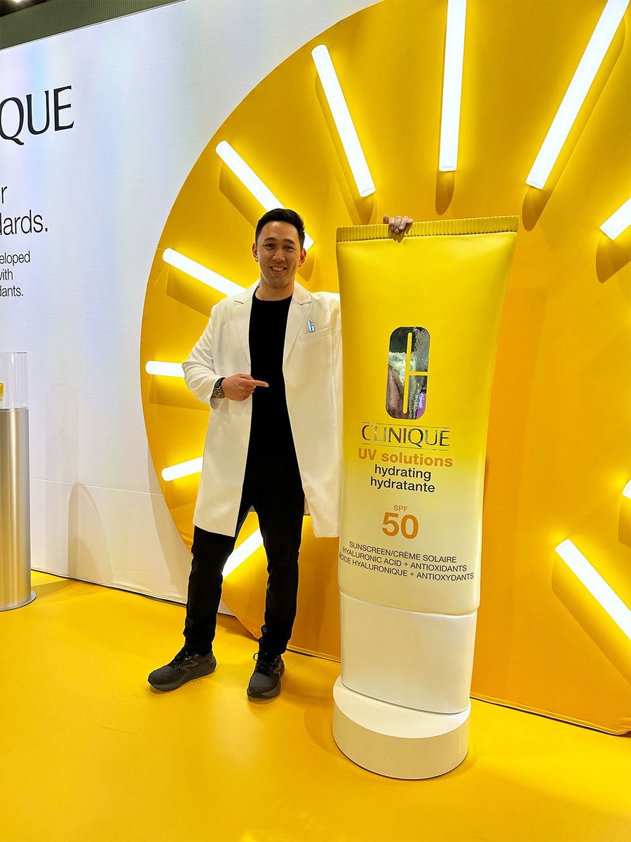 Javierzano's tweet photo. That time Scott from Accounting attended the 2026  Annual Meeting alongside .

At the 2026 American Academy of Dermatology Annual Meeting in Denver, Colorado, the Clinique team—including Scott from Accounting and Dr. Michael Ingrassia, Vice President... https://t.co/8gu6iFim2O