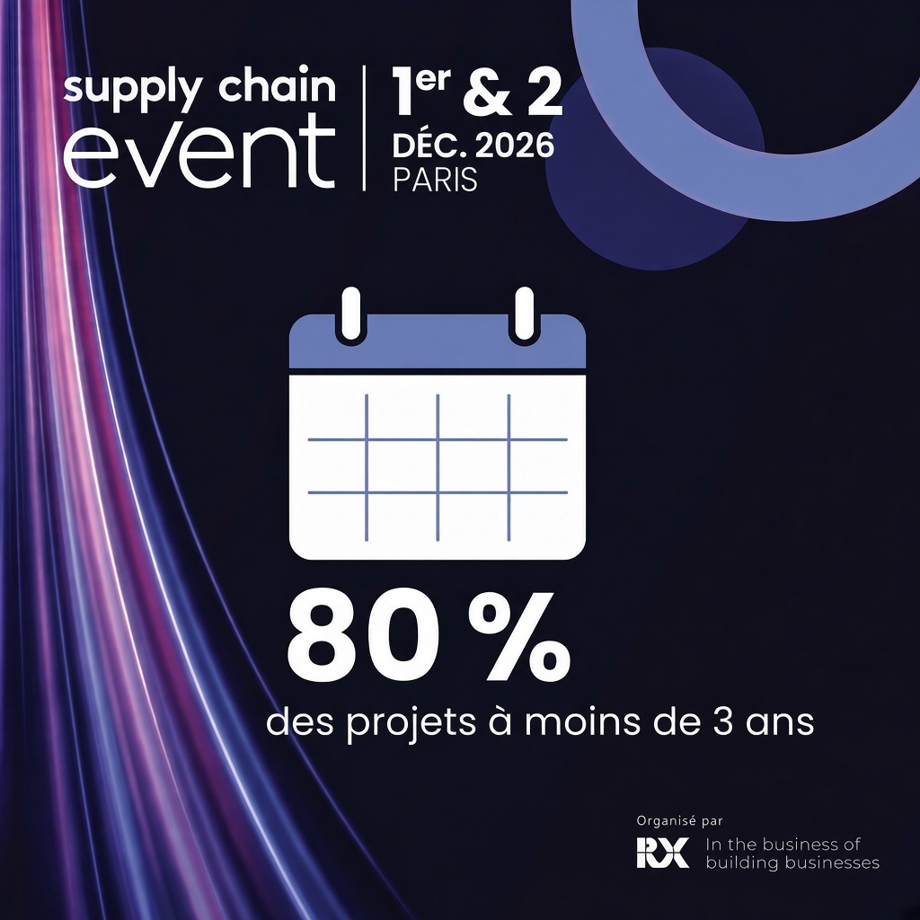 SCE_Event's tweet photo. 🚀 𝟴𝟬% 𝗱𝗲𝘀 𝗽𝗿𝗼𝗷𝗲𝘁𝘀 𝗦𝘂𝗽𝗽𝗹𝘆 𝗖𝗵𝗮𝗶𝗻 𝘀𝗼𝗻𝘁 𝗱𝗲́𝗷𝗮̀ 𝗱𝗮𝗻𝘀 𝗹𝗲𝘀 𝘀𝘁𝗮𝗿𝘁𝗶𝗻𝗴-𝗯𝗹𝗼𝗰𝗸𝘀 !

📊 Parmi les projets #SC identifiés chez les visiteurs de Supply Chain Event, la grande majorité est prévue à moins de 3 ans.

👉 https://t.co/cv3XQNQEdN https://t.co/QAQO8iKEjJ