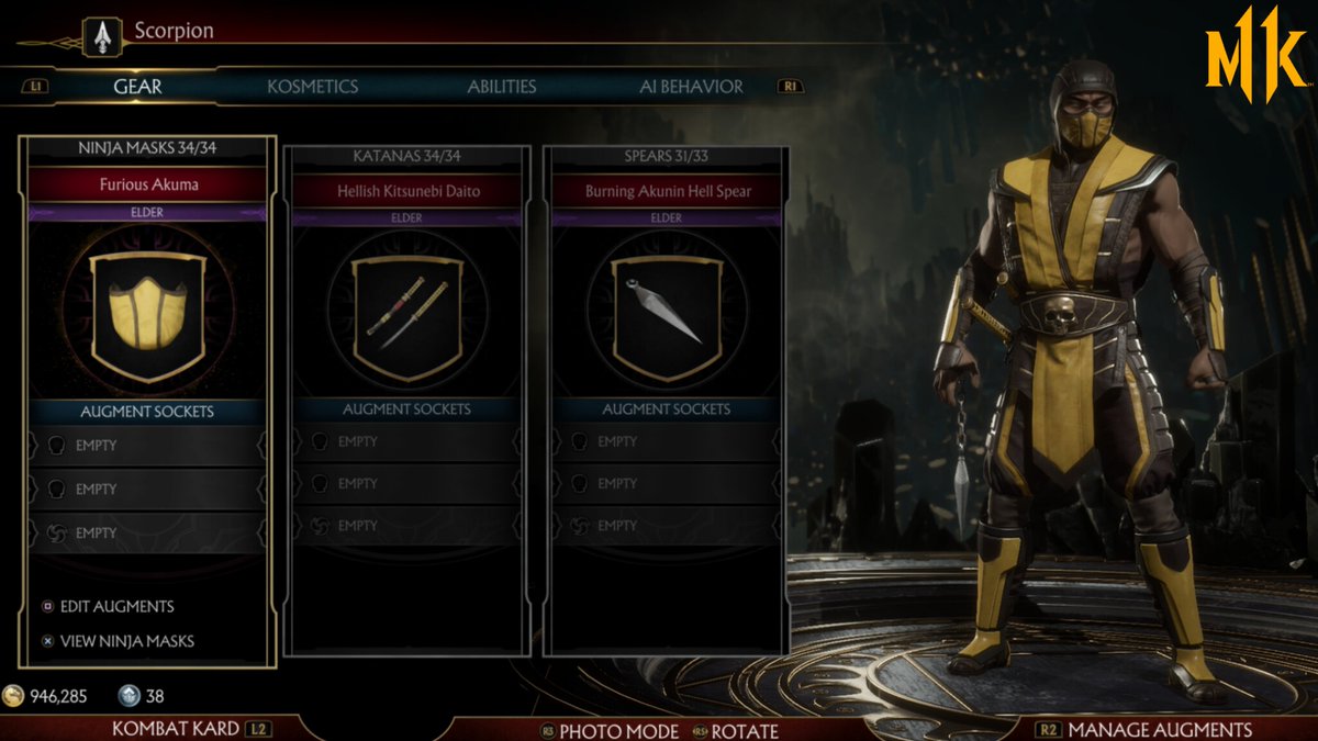 ross136535's tweet photo. Scorpion: O.G. Ninja - Past Kharacter Showcase https://t.co/LaKxqrH5wR