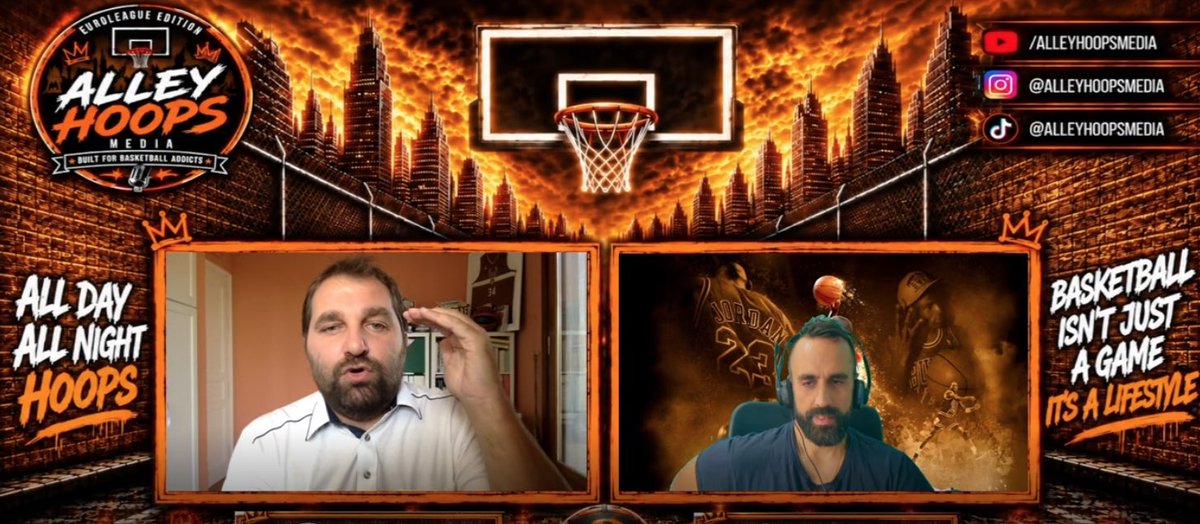 vkatsardis's tweet photo. Αύριο το πρωί έρχεται επεισοδιαρα #Alleyhoops Europe Edition  με @LTrain_NBA με ranking Euroleague κι άλλα πολλά 
#paobc #olympiacosbc @katsardisfbreak https://t.co/ORZ9Smaa8U