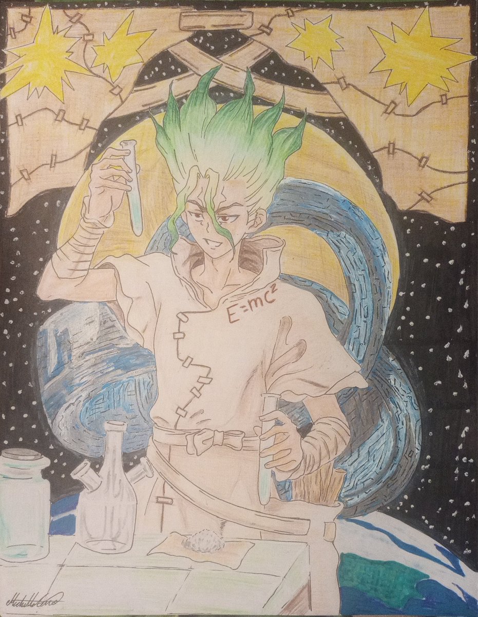 KillerLady999's tweet photo. "El Mago" 🧪🚀
#DRSTONE #dcst #senku https://t.co/DNoBUXPGCZ
