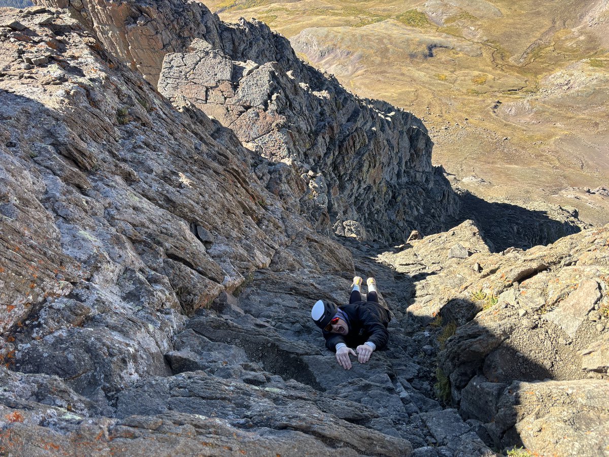 ReportingLarry's tweet photo. Trying to become a mountain goat. 14er No. 23💪⛰️ https://t.co/tgaO4o8ZYC