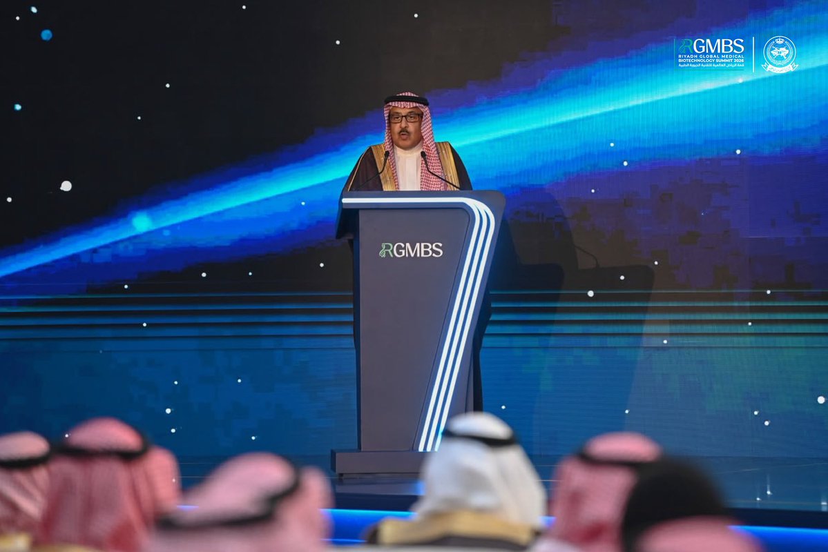 sanggovsa's tweet photo. برعاية كريمة من سمو #ولي_العهد
سمو وزير الحرس الوطني 
الأمير #عبدالله_بن_بندر يفتتح "قمة الرياض العالمية للتقنية الحيوية الطبية" في نسختها الرابعة. 

#وزارة_الحرس_الوطني 
#RGMBS2026 https://t.co/UQc0RuIxou