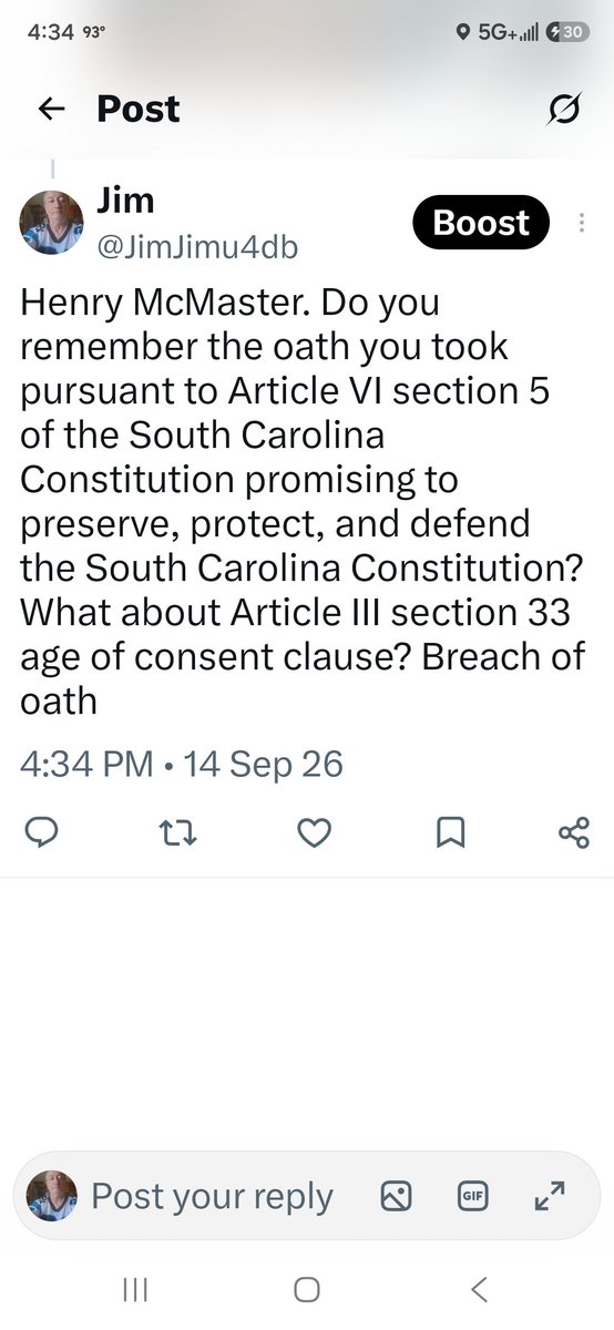 JimJimu4db's tweet photo. @henrymcmaster https://t.co/EzLD7ob5wH