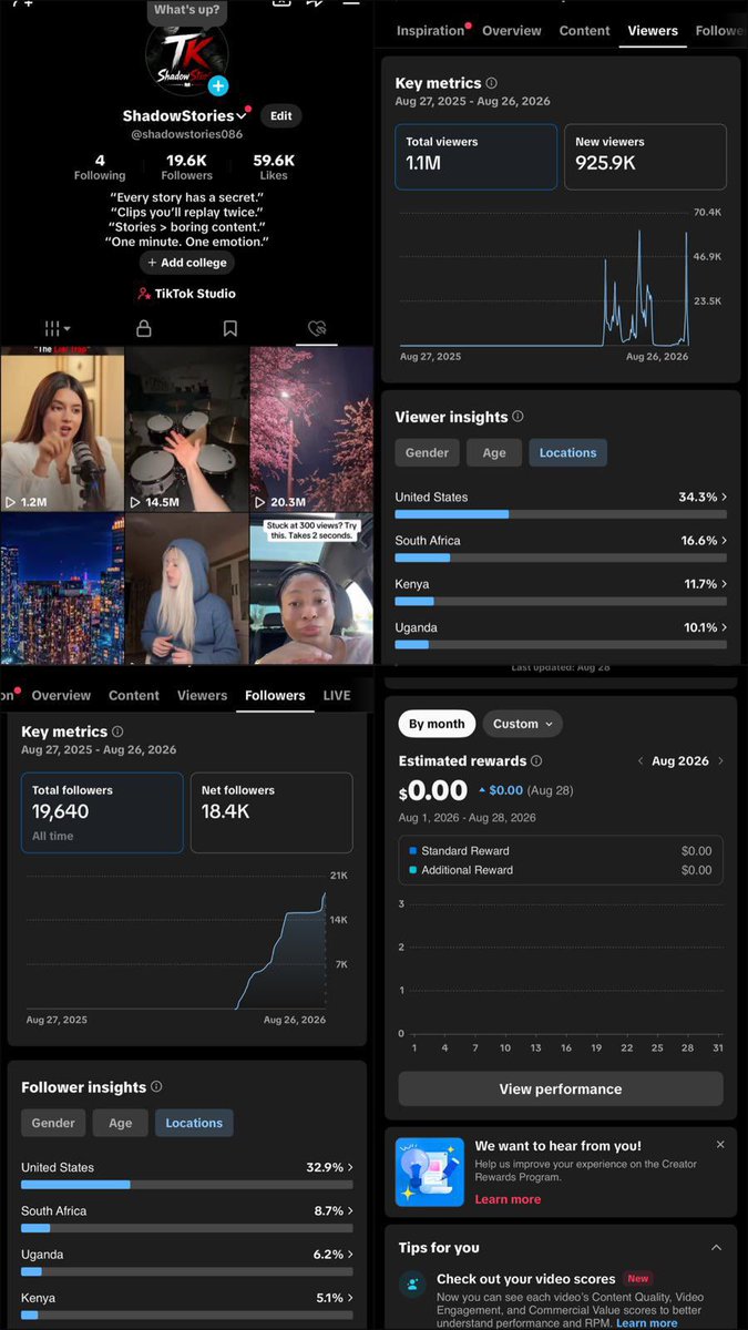 Flashxchng247's tweet photo. MONETIZED FRESHLY HACKED USA 🇺🇸  19.6K FOLLOWERS TIKTOK ACC AVAIL
- LIVE AND GAMING GOOD🔥
- ⁠FOLLOWING AND TEXTING
- ⁠60K+ LIKES SHARP
- SHARP ENGAGEMENT 
- SUITABLE FOR MOST JOB ESPECIALLY CELEB
- GOOD FOR PERSONAL USE
- KINDA EXPENSIVE

DM FOR PRICE

https://t.co/g87qgAESxM https://t.co/weiDTEaamp