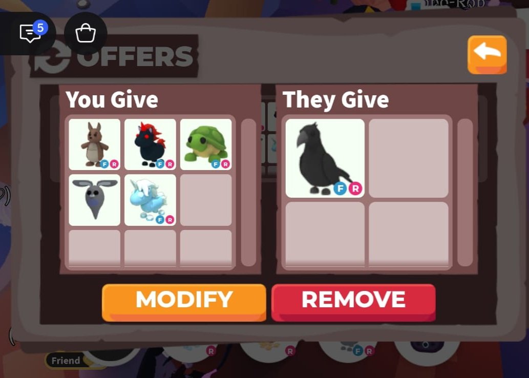 MammaMoo24's tweet photo. @PlayAdoptMe Anyone willing to do this trade? https://t.co/b1wE5xO8Wi
