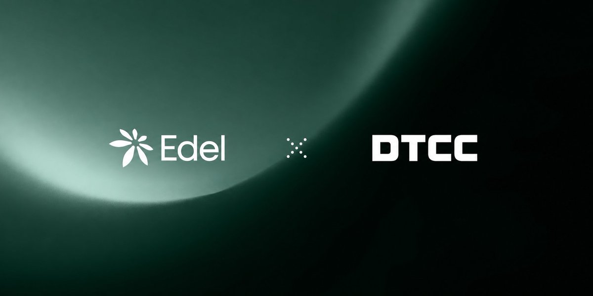 edeldotfinance's tweet photo. Edel has joined the DTC Digital Assets Solutions Industry Working Group, which was convened to provide feedback on the creation of @The_DTCC Tokenization Service.
Edel will help shape this work alongside more than 100 other members, including several institutions at the core of U.S. capital markets such as @NYSE, @BlackRock, @GoldmanSachs, @jpmorgan, and @citsecurities.
The DTCC Tokenization Service is expected to launch in Q4 2026.