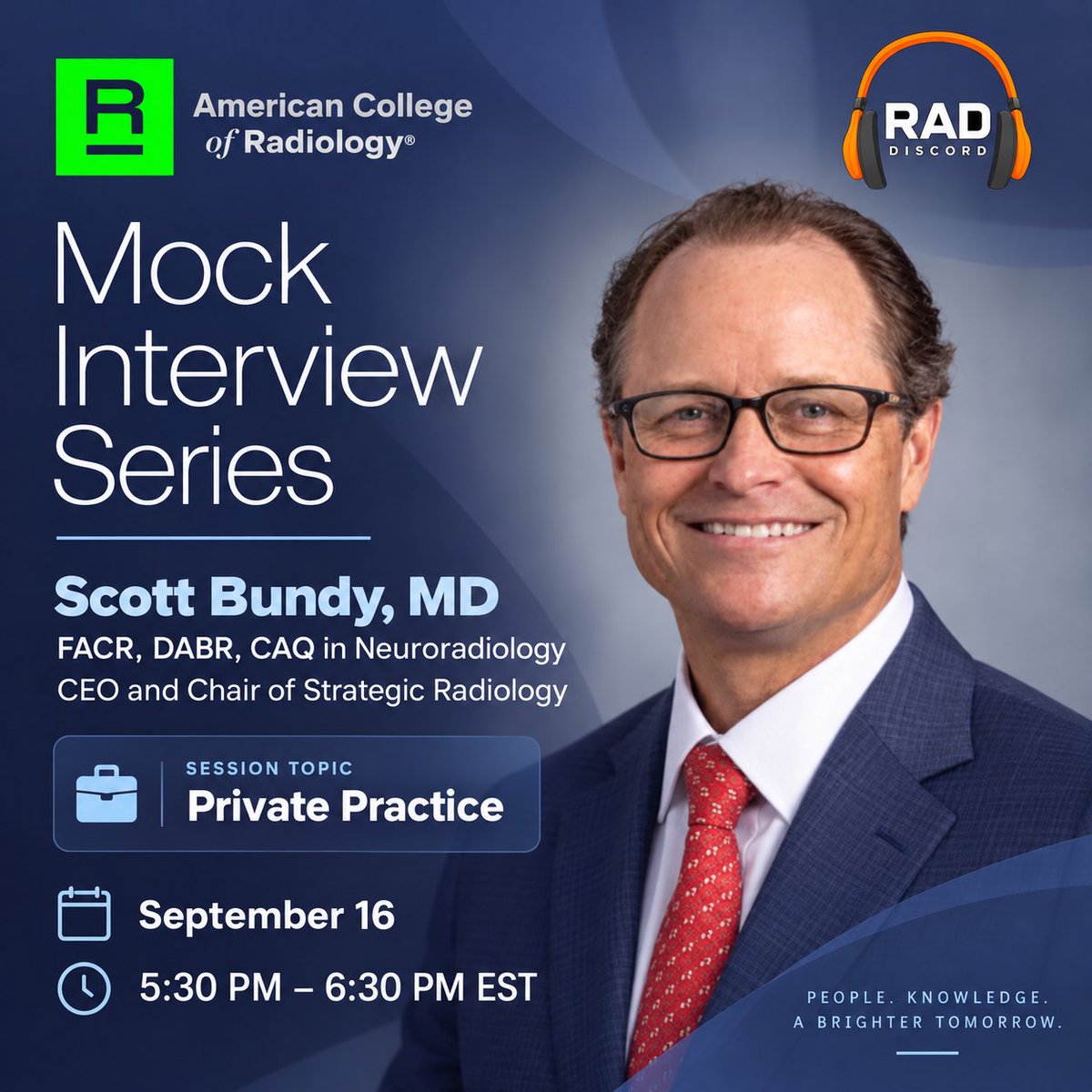 RadDiscord's tweet photo. Final call! 🚨 We are excited to bring you even more high yield, educational content! The session will be LIVE only.

Our first session will be led by Dr. Scott Bundy! 

Info: Wed, Sept 16th. 5:30pm - 6:30 pm (EST) 
Register now: https://t.co/2FNaqqW4tW https://t.co/97L8FsuCfF
