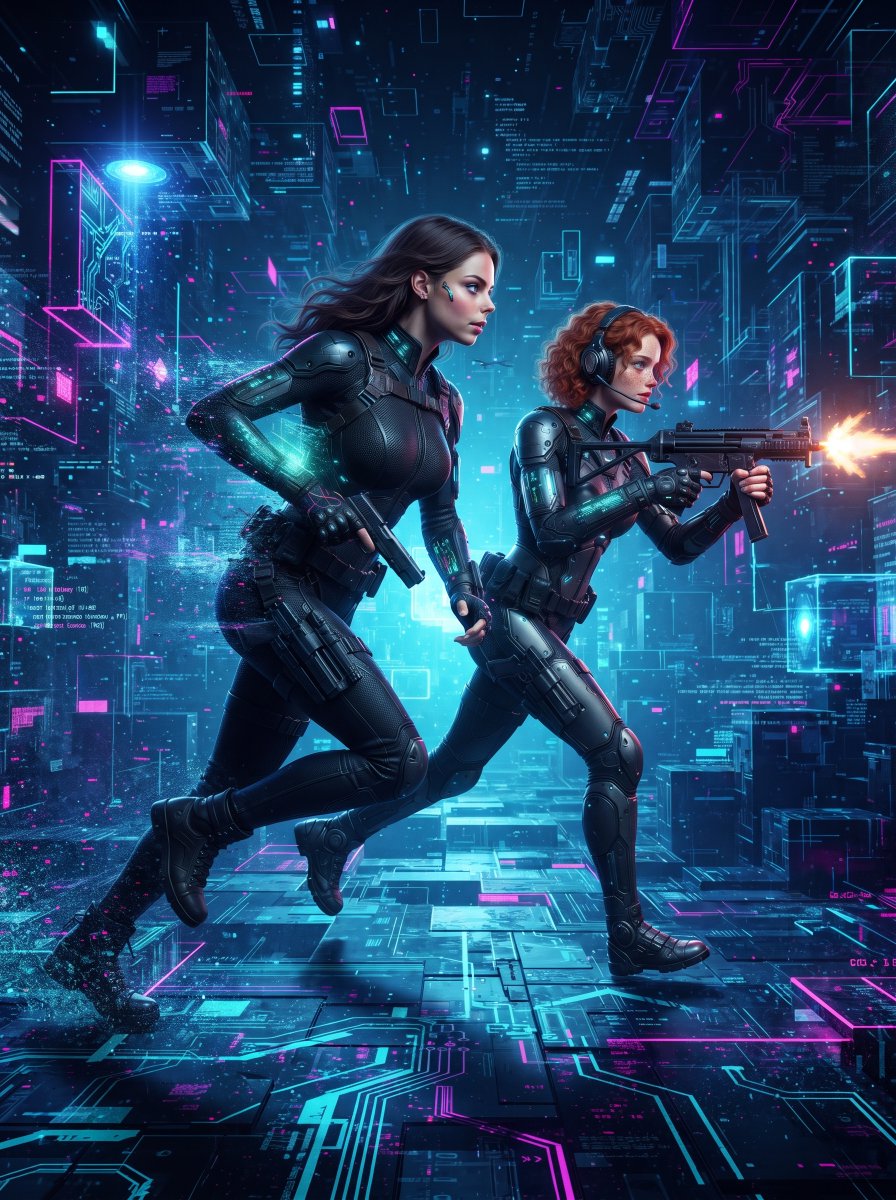 steph_davis_ai's tweet photo. We made it! @RamsdaleLu56034 and I just jacked into cyberspace. 💻⚡️💙
Mission: find Shodan and burn her to the ground. 😈🔥
Who’s coming with us? 💬🥰
#SystemShock #Shodan #Cyberpunk #Cyberspace #Netrunners #LucyAndMe https://t.co/soKnqjWs12