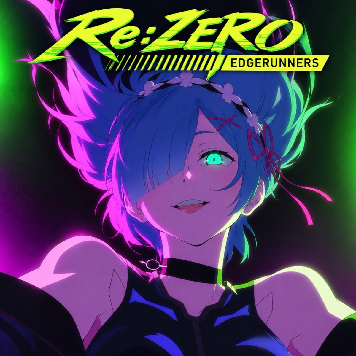 xSharkSoulx's tweet photo. Re:Zero x Cyberpunk: Edgerunners. https://t.co/8O2Pl06mJg