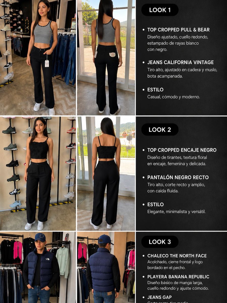 wallacegt10's tweet photo. Outfits que hablan por ti: tendencia, calidad y el estilo que buscas, todo en un solo lugar. https://t.co/WVKD6so3QD