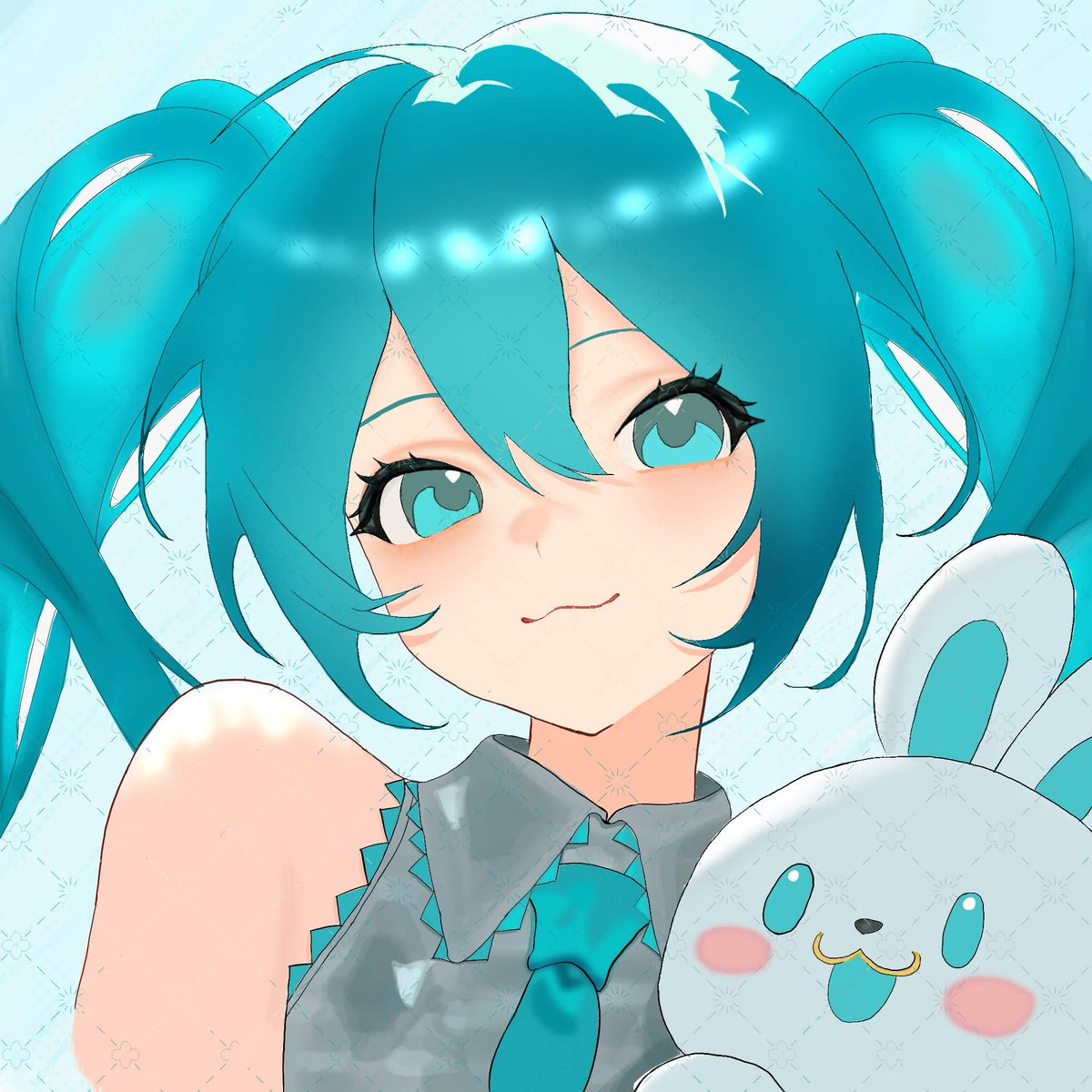 azalloch's tweet photo. today i drew the blue haired girl https://t.co/euGWEucIt1