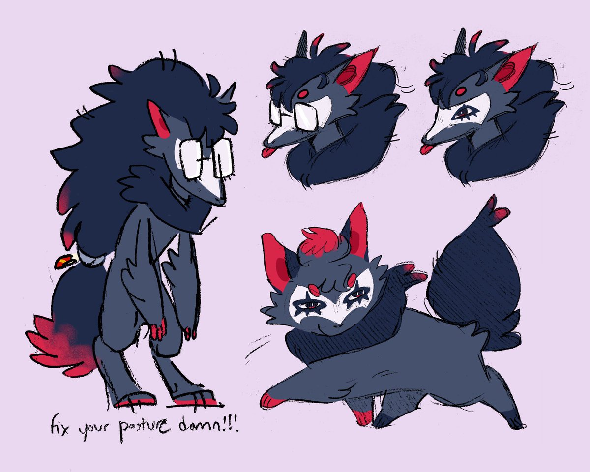 CrunchyCat16's tweet photo. happy persona 5 anniversary everyone!! nothing special today. have some zoroark jokers https://t.co/skVprwUCif