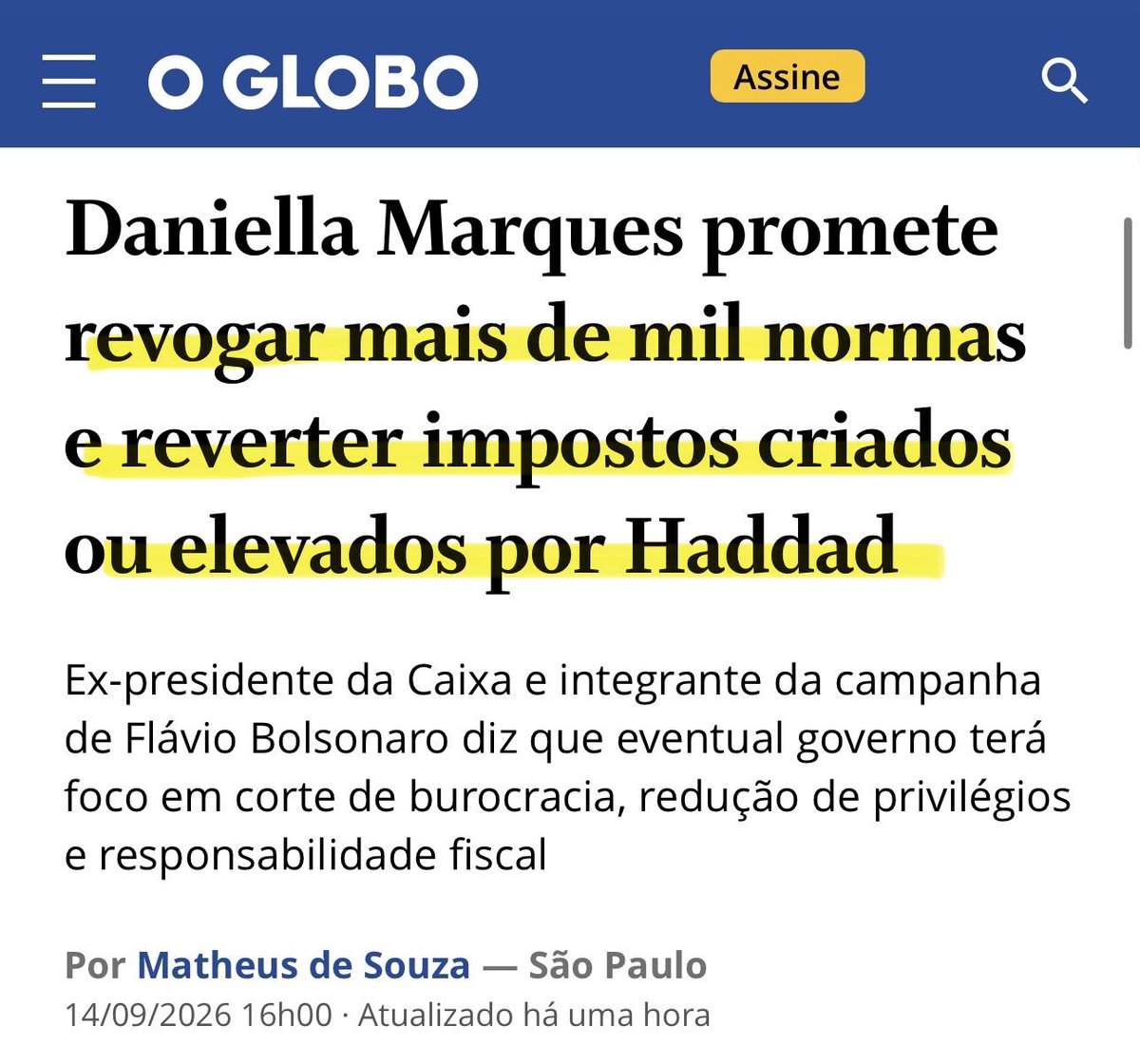 Tali_Mito22's tweet photo. Sabe aquele parente ou o colega isentão que ainda tá na dúvida⁉️
Mostre essa notícia pra ele. https://t.co/04DrJQM9nk