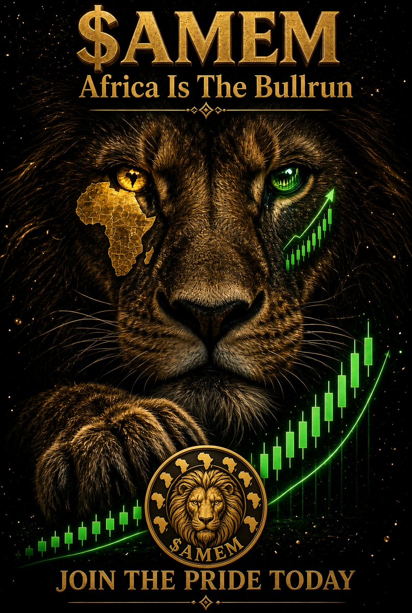 JOSEPHSAMUEL202's tweet photo. The Pride didn't start positioning yesterday.

While the market was loud with noise, the Pride was quiet with conviction. While some communities were chasing pumps and following calls and jumping from token to token searching for the next 100x, the Pride was doing something different.

Building.

Feeding the treasury with every transaction.

Growing the community one genuine believer at a time. 

Burning supply. Shilling with intention. Holding through every quiet day of the accumulation phase with the patience of people who understand exactly what they are sitting in.

That preparation was not accidental. It was the work of a community that understood that Kairos moments reward the prepared and not the reactive.

 That the time to position is before the moment arrives and not after it announces itself to everyone simultaneously.

The Pride prepared. The treasury built. The community assembled.

And now the appointed moment is here.

$AMEM | CA: 0x0B9237Fc2D9b2bA19023ddBCCF0Dd649092bb649 🦁