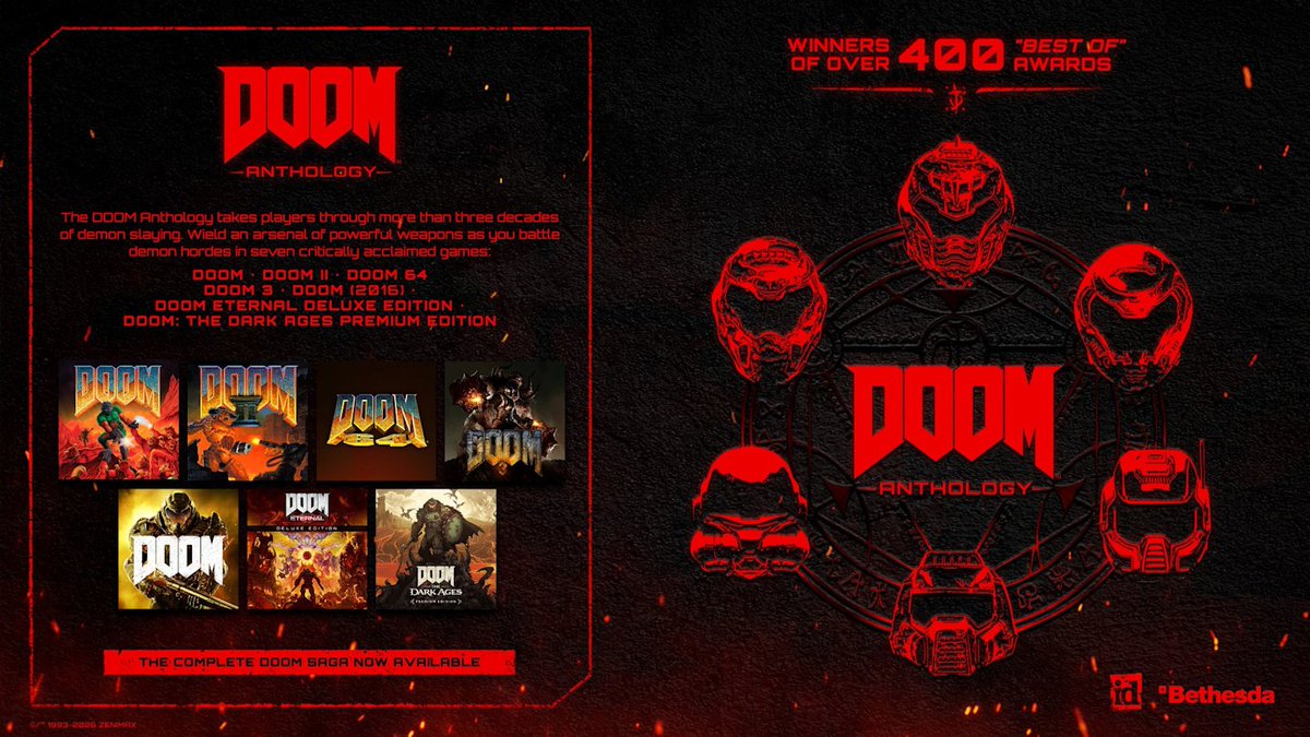 id Software | DOOM Anthology suma DOOM: The Dark Ages
