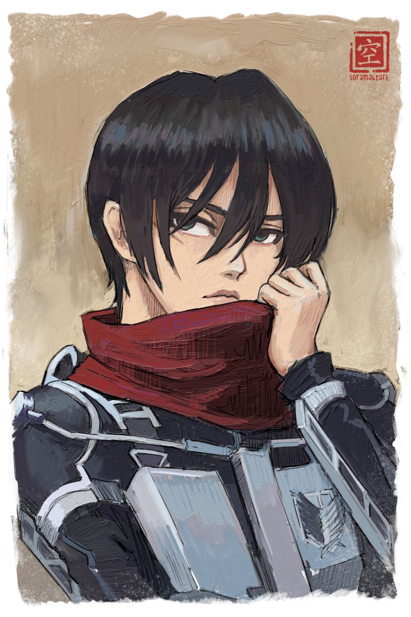 soramakeart's tweet photo. Mikasa Fan Art - so i rewatched attack on titan only to feel depressed again
#attackontitan https://t.co/WHrdVvtIFm