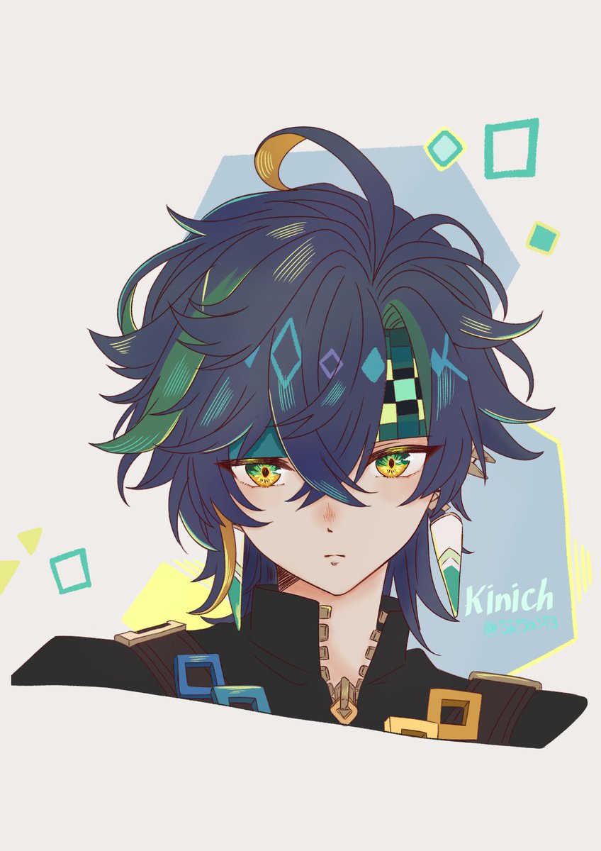 shisai43's tweet photo. #GenshinImpact #原神 
#キィニチ #Kinich
キィニチもめちゃ好きです https://t.co/YPV3qruE4k