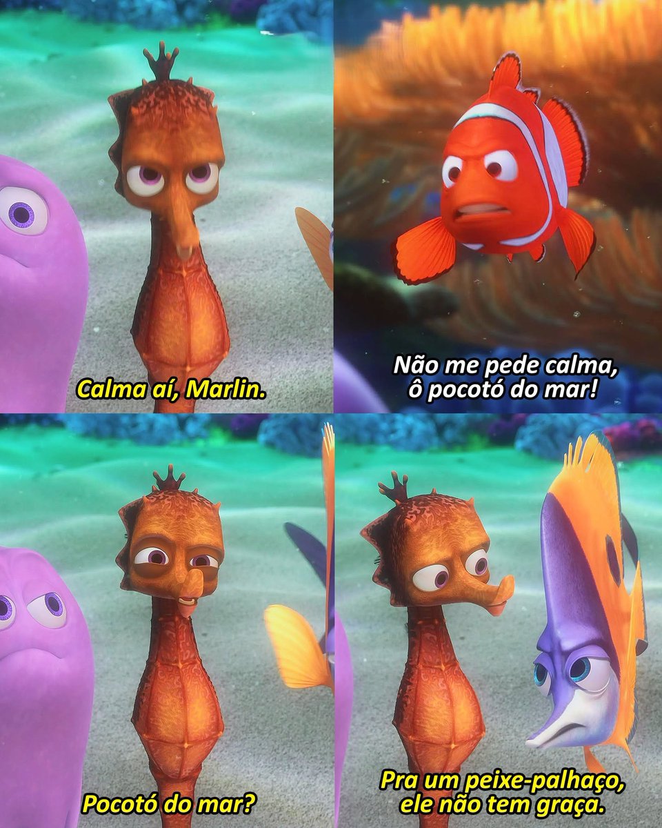 jlinzombie's tweet photo. Cara, imagina não assistir isso aqui dublado? Tenho pena dos outros países KKKKKKKKKKKKKK

🎥 Procurando Nemo (2003) https://t.co/avgbOYqFvS