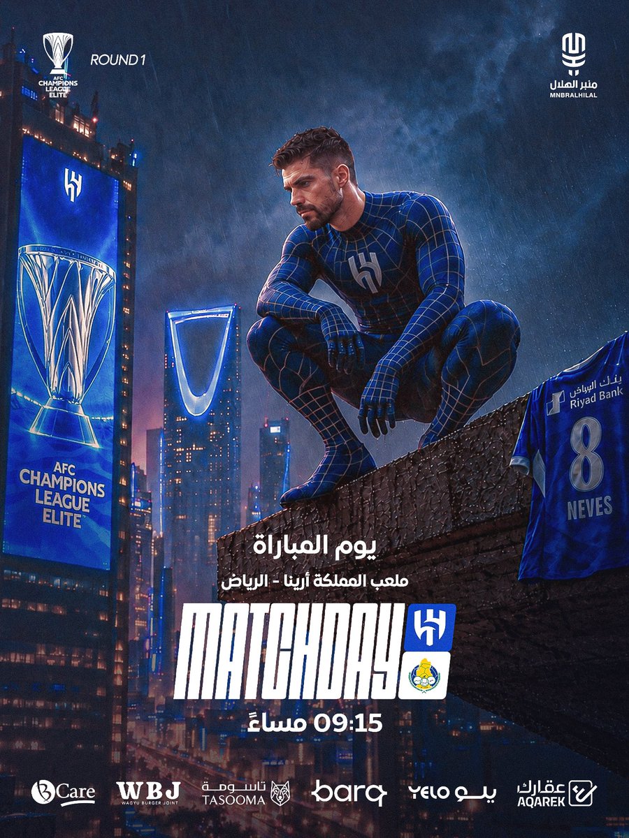 MnbrAlhilal's tweet photo. آن وقت استرداد اللقب.. يا كبير آسيا 🏆💙

#MatchDay https://t.co/nwpgcim0cA