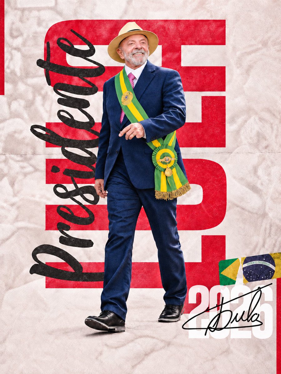 LucasDAlbino's tweet photo. MEU PRESIDENTE É LUIS INÁCIO LULA DA SILVA https://t.co/OwhvjCUqGO