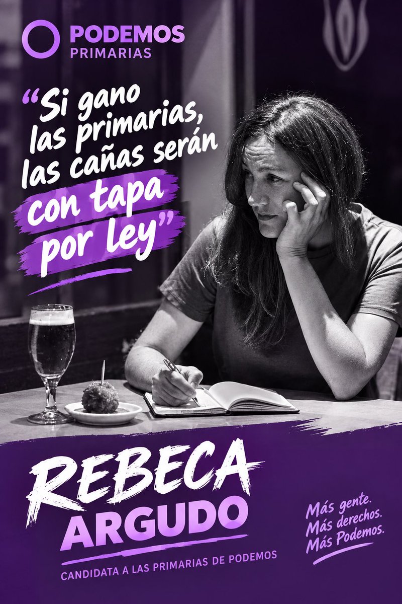 MuyLiberal's tweet photo. Mi apoyo incondicional a la candidata @Rebevolutions 

Por unas cañas antifascistas https://t.co/N7F1IiDUoa