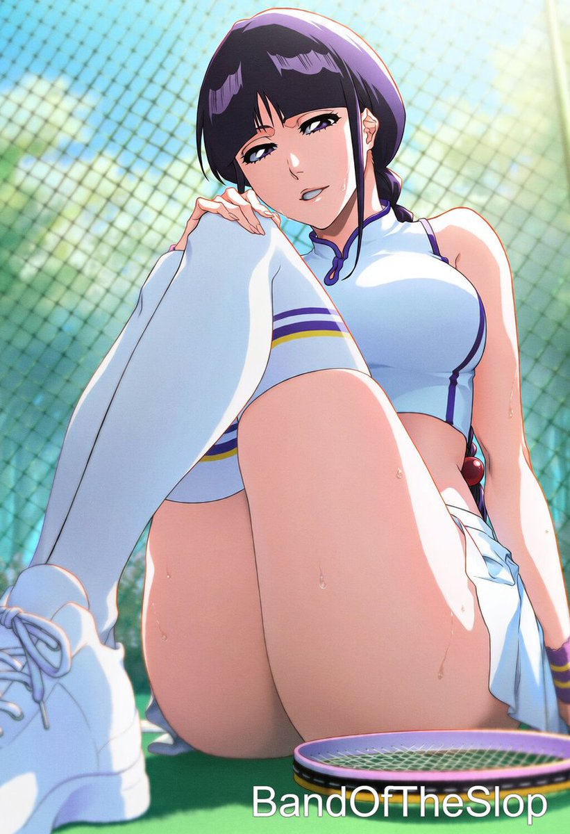 BandOfTheSlop's tweet photo. Training is over, but Nemu still looks ready for another round 🎾💜
Give the hardworking girl some love. ✨
#NemuKurotsuchi #涅ネム #BLEACH #TYBW #BLEACHTYBW https://t.co/ULnbzqqCog