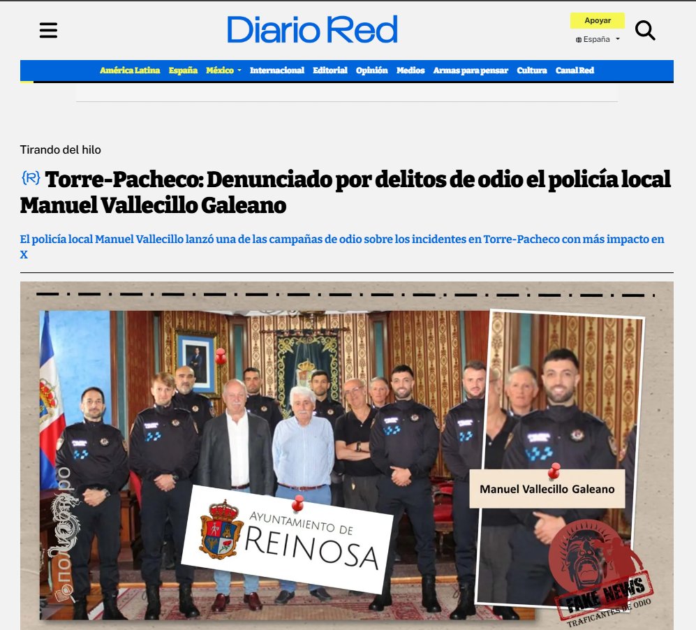 RomanCues_i0sm's tweet photo. 😎 Le quitamos la capucha y denunciamos a este policía local en 2025, ahora la Fiscalía de Cantabria le pide tres años de cárcel por difundir mensajes de odio en esta red social. Un paso adelante. https://t.co/ZzC9DXucXQ