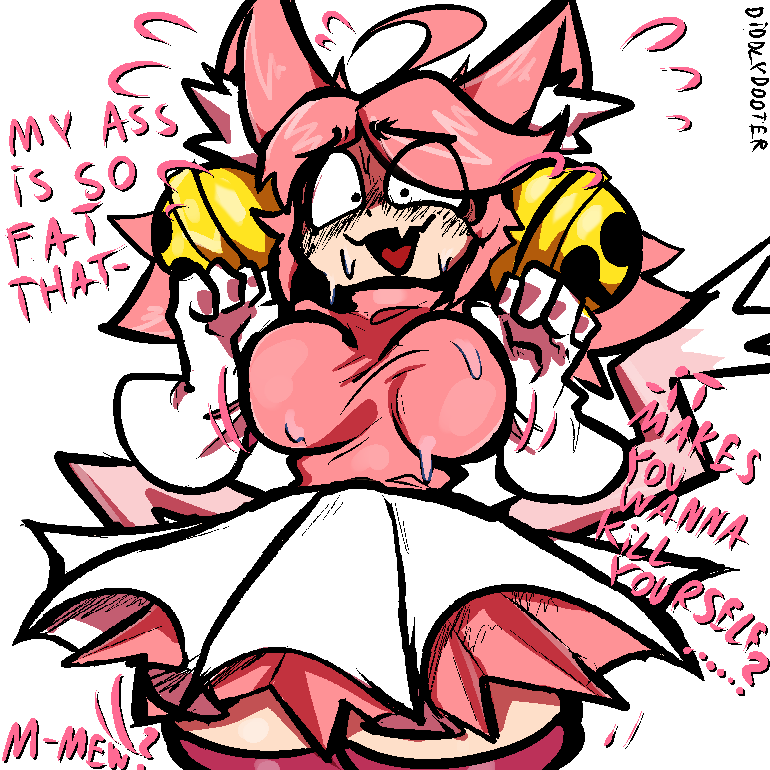 DiddlyDooter's tweet photo. Yo ahh so fuckin fat Mew Mew Pink or whatever

#deltarune https://t.co/8OZNzfUgmG