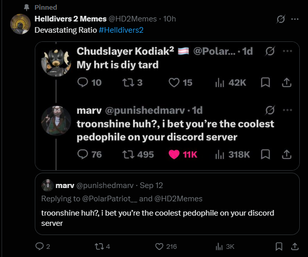 CaptainGeneraI's tweet photo. YO CHECK OUT THIS CLOWN WITH HIS PROJECTING AND BOTTED LIKES MF HAS ONLY 91 FOLLOWERS 

and also the other circus calling this a ratio https://t.co/SidNNqlyUo