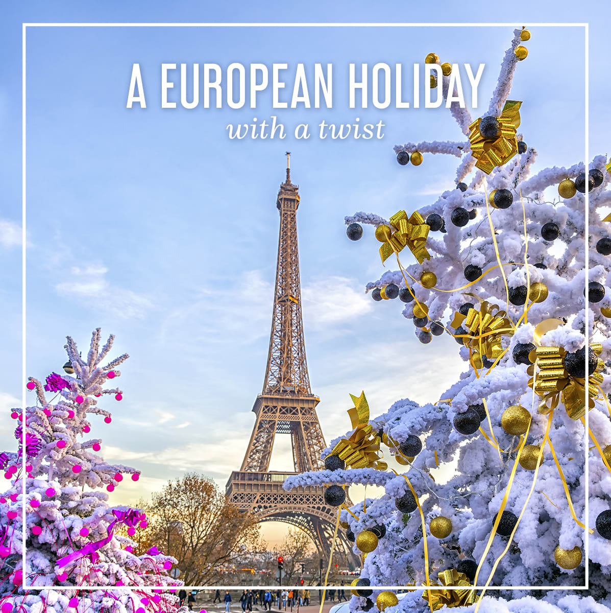 sandeneske's tweet photo. Dazzling Christmas displays at every storefront. Festivals where you can hop on a Ferris wheel to see the city wrapped in lights from above or stay on the ground to explore countless Christmas markets. From Paris,  Belgium, and Germany, discover the magic of the holidays througho https://t.co/yoBBrp3Lk9