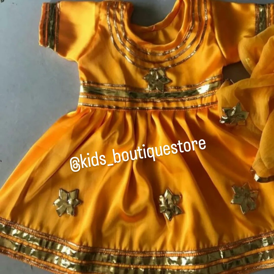 Laurieth7's tweet photo. Gota Patti frocks available on order. Customization available. DM to order. https://t.co/aXxamTYYb1