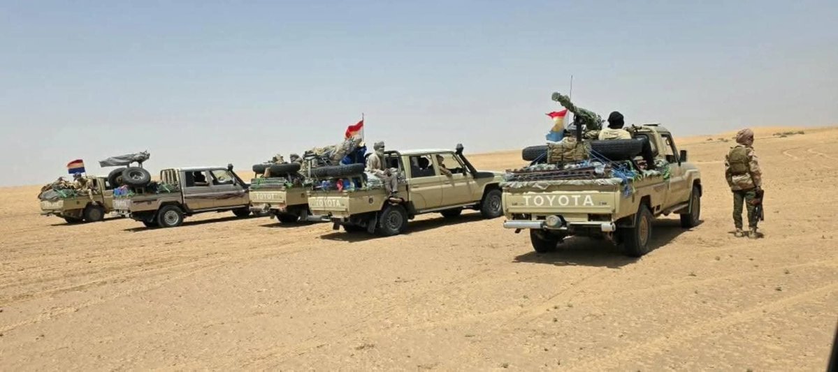 Azawad_Alerte's tweet photo. Nous ne serons jamais les pions du jeu de quelqu'un d'autre. Nous ne courberons pas l'échine devant les calculs et les ambitions qui nous dépassent, ni devant ceux qui voudraient décider de notre destin à notre place. Notre terre, notre histoire, notre mémoire n'appartiennent qu'à nous, et nul ne saurait les négocier en notre nom. Nous avons vu passer les stratégies, les alliances de circonstance, les promesses dictées par l'intérêt du moment. Nous avons compris que dans ce grand jeu où d'autres avancent leurs pièces, notre rôle ne sera jamais celui du pion qu'on sacrifie. Nous sommes un peuple, avec une âme, une volonté et une dignité qui ne se négocient pas. Nous resterons debout, fidèles à nous-mêmes, unis dans l'épreuve comme dans l'espoir. Quoi qu'il advienne, quoi que les circonstances imposent, nous garderons notre identité intacte et notre voix libre.

Nous resterons toujours l'Azawad.