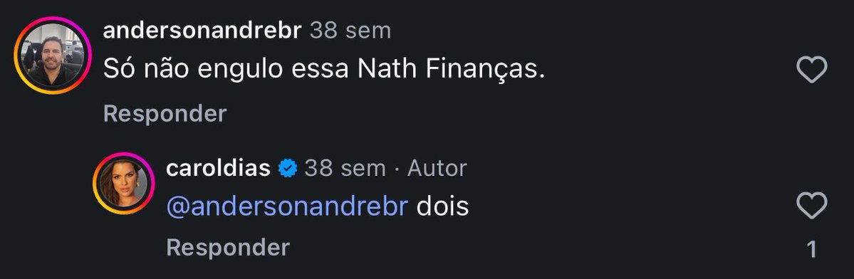 nathfinancas's tweet photo. Poxa, Carol Dias. Nunca te fiz nada, mas você não me suporta. 

Já que seu nome aparece nessa lista de influenciadores citados pela imprensa, queria entender: qual foi exatamente sua relação com Vorcaro? Transparência também é educação financeira… 
Alguém marca a diva? https://t.co/qU6muZ4oHH