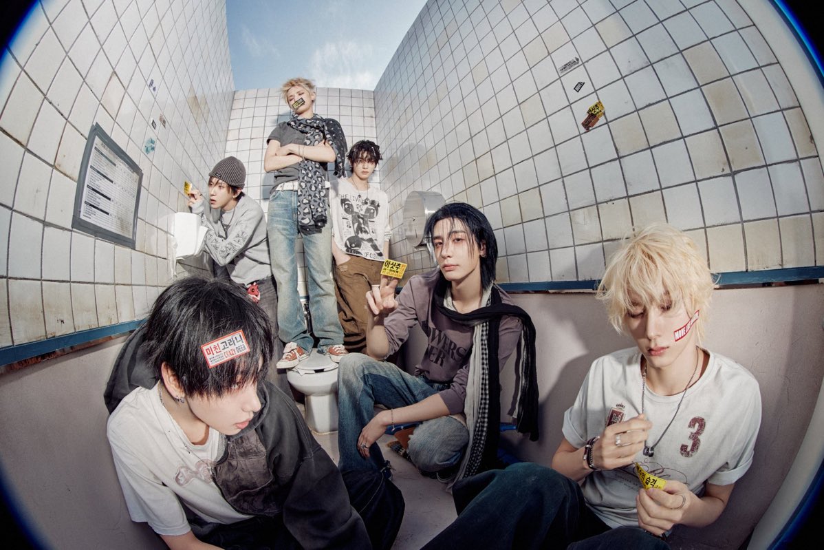 maybeintak's tweet photo. next group hangout: abandoned bathroom https://t.co/udiV34ivTW