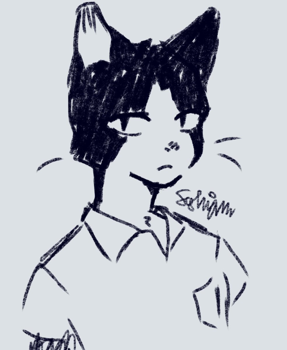 sashigu__'s tweet photo. I woke up to this doing decent and went “what, why is this doing well I drew this in 15 minutes???”

I compared it to something from two months ago and I see it now…. (Comparison for reference) https://t.co/nPveIafE5V