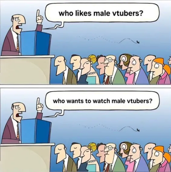 KalinaVT001's tweet photo. The male VTuber struggle is real... but we know you're out there! Drop your PNGs/link below, let’s support each other 💙

#VTuber #MaleVTuber #VTuberEN #ENVTuber https://t.co/SuhM6p4ljl