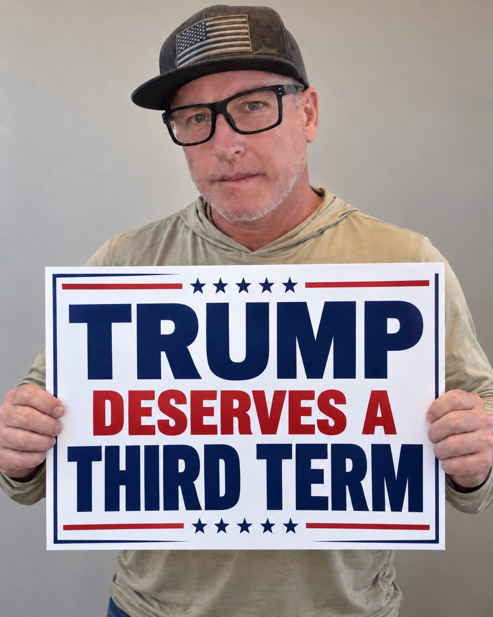 GuntherEagleman's tweet photo. That’s really what it comes down to for me.

It’s not that there aren’t good people behind Trump. There are. But after everything that happened in 2020, I can’t shake the feeling that he got robbed of four years he should’ve had.

Now he’s back, he’s getting results, and part of me just thinks: let the man finish what he started.

Not because nobody else can do it.

Because, in my eyes, he already earned the time.