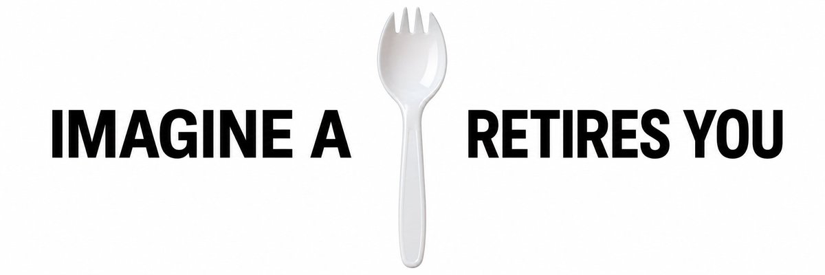 RealDesertDoge's tweet photo. fuck it bro,

this is a spork.

you literally use it everyday.

but imagine this stupid fucking spork is the thing that retires you.

that’s actually hilarious.

like imagine explaining to your family you made generational wealth off cutlery.

not ai.

not some revolutionary protocol.

a spork.

half spoon, half fork, all dream.

$SPORK

like cmon bro.